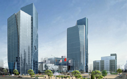 中商世界游位于北京蓝堡国际中心的办公室
